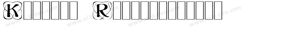 Konanur Regular字体转换